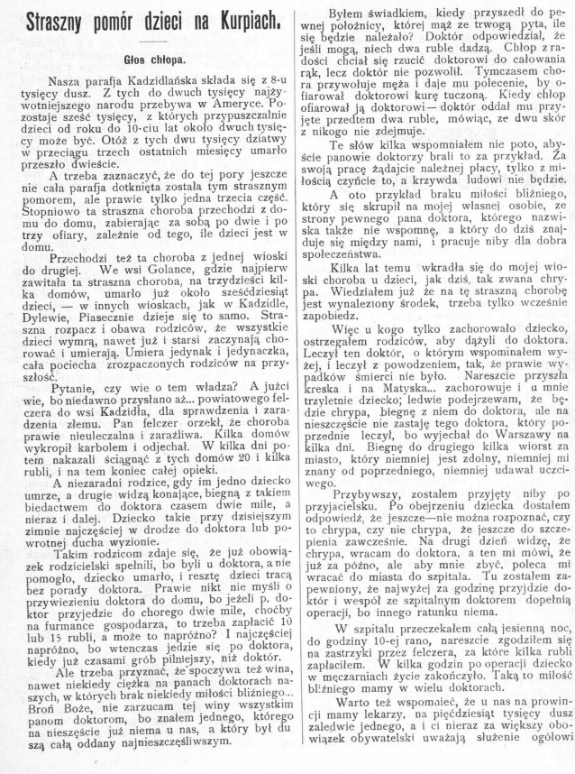 Zaranie nr 11, 17.03.1910